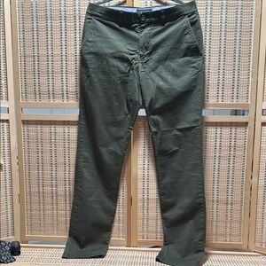 Tommy Hilfiger Green Chino Pants Classic Fit